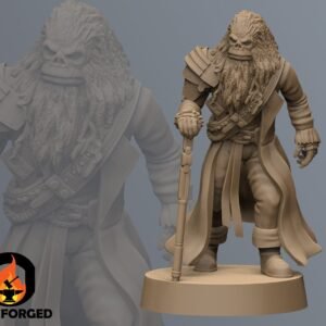 Green Pirate King | Black Remnant | Tabletop Gaming | 3D Printed Miniature