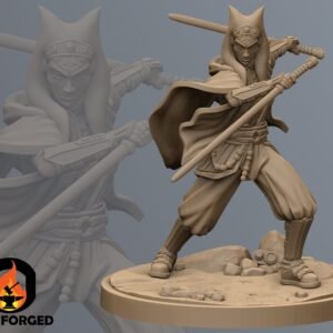 Outcast Mistress | Anvilrage Studios | 3D Printed Figure