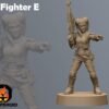 Female Freedom Fighters Carbine | Anvilrage Studios | Legion Scale | 3D Printed Figure