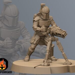 Old Way Mercenary Medium Blaster | Anvilrage Studios | 3D Printed Figure