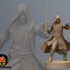 Hooded Chosen One | Anvilrage Studios | 3D Printed Figure