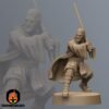 Grey Mystical Master | Black Remnant | Tabletop Gaming | 3D Printed Miniature