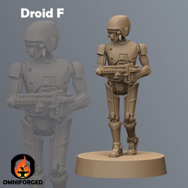 Assassination Droids 87 | Anvilrage Studios | Legion Scale | 3D Printed Figure