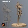 Clankers on Speeders | Anvilrage Studios | Legion Scale | 3D Printed Figure