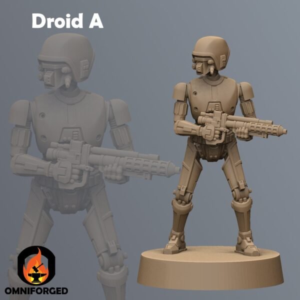 Assassination Droids 87 | Anvilrage Studios | Legion Scale | 3D Printed Figure