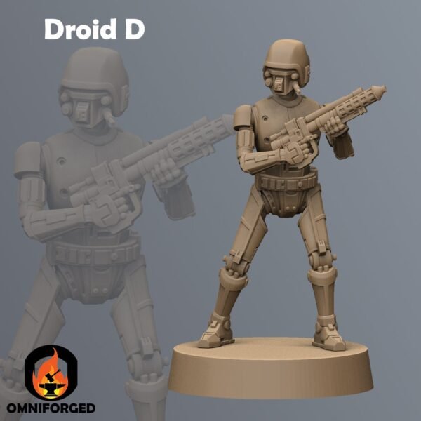 Assassination Droids 87 | Anvilrage Studios | Legion Scale | 3D Printed Figure