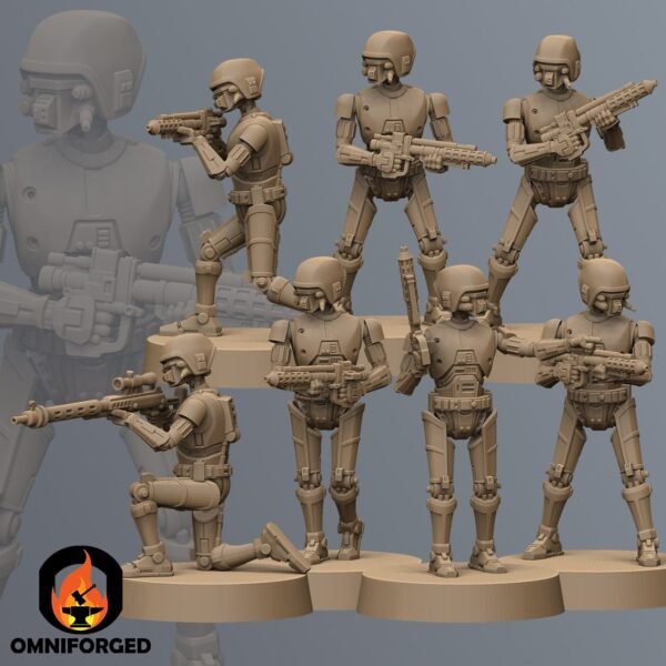 Assassination Droids 87 | Anvilrage Studios | Legion Scale | 3D Printed Figure