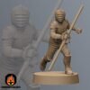 Mysterious Executioner | Black Remnant | 3D Printed Miniature