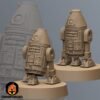 R4 Droid | Anvilrage Studios | 3D Printed Figure