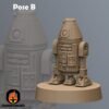 R4 Droid | Anvilrage Studios | 3D Printed Figure