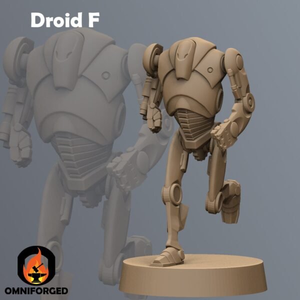 Bulky Droids | Anvilrage Studios | Legion Scale | 3D Printed Figure