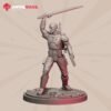 Shattered Death Watch Commander | Anvilrage Studios | 3D Printed Figure