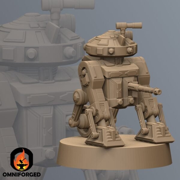 Companion Astromech | Black Remnant | Tabletop Gaming | 3D Printed Miniature