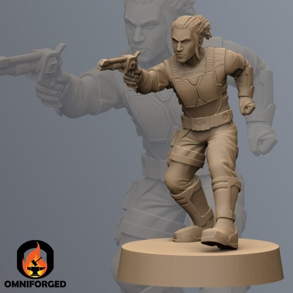 Companion Corso | Black Remnant | Tabletop Gaming | 3D Printed Miniature