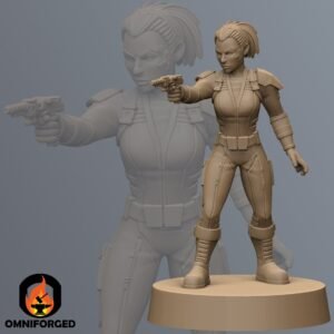 Companion Mako | Black Remnant | Tabletop Gaming | 3D Printed Miniature