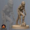 NeonShadow Cyberpunk Gaming Figure | Unit9 | High Resolution 3D Printed | Tabletop Gaming