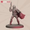 Shattered Hero Old Way Mercenary Captain | Anvilrage Studios | 3D Printed Figure