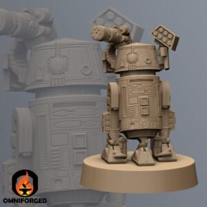 BeeTee-One Blastomech Assassin Droid | Black Remnant | Tabletop Gaming | 3D Printed Miniature