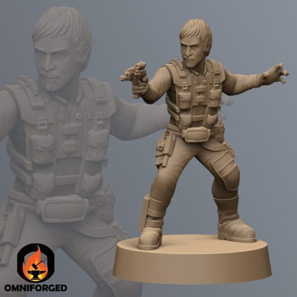 Companion Doc | Black Remnant | Tabletop Gaming | 3D Printed Miniature