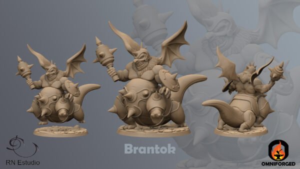 Brantok JRPG Fantasy Miniature Mini RN Estudio 28mm 32mm