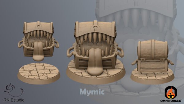 Mimic JRPG Final Fantasy Miniature Mini RN Estudio 28mm 32mm D&D DnD