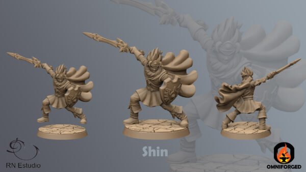 Shin JRPG Fantasy Miniature Mini RN Estudio 28mm 32mm