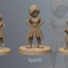 Sybill JRPG Final Fantasy Miniature Mini RN Estudio Kid