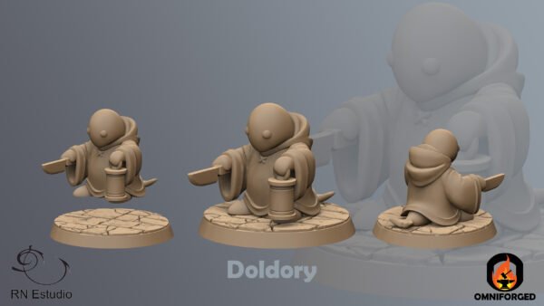 Doldory JRPG Fantasy Miniature Mini RN Estudio 28mm 32mm