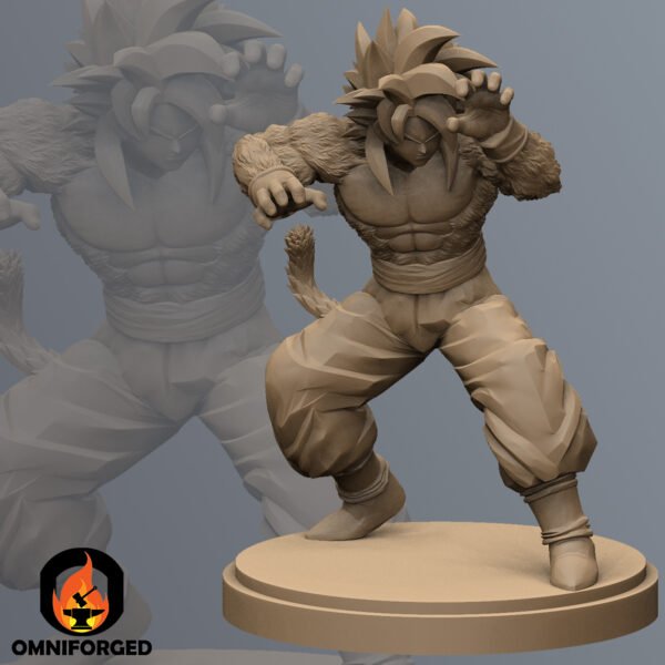 Dragon Ball Goku Super Saiyan 4 Tabletop Miniature