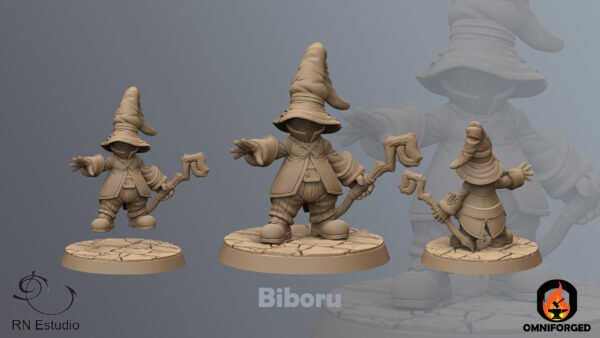 Biboru JRPG Fantasy Miniature Mini RN Estudio