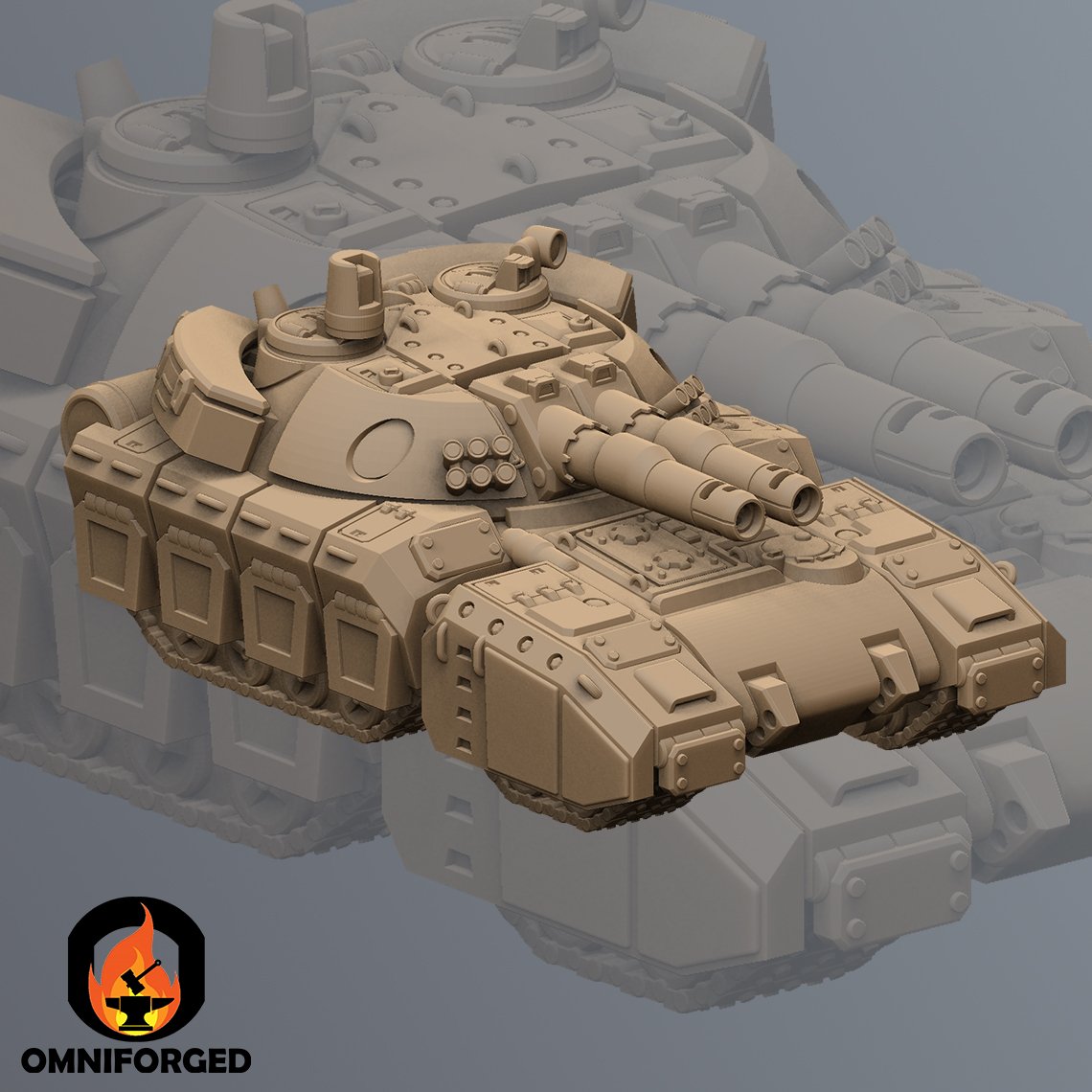 Templar Mini TLR1-O Mech MWO Miniature Compatible With Battletech - Foto 11