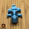 Mini Articulated Rabbit Bunny Aqua Toy Animal 3D Printed