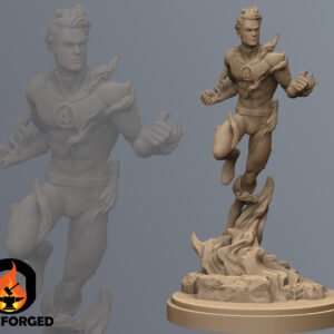 Human Torch Marvel Crisis Protocol Miniature