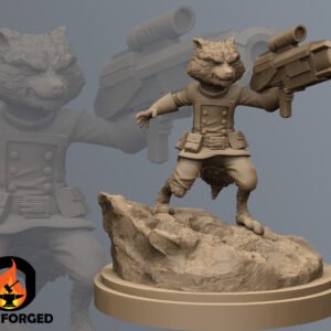 Rocket Racoon Marvel Crisis Protocol Miniature