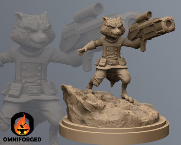 Rocket Racoon Marvel Crisis Protocol Miniature