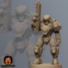Manned Tank Suit Soldier