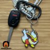 3D Printed Flareon Pokémon Keychain – Durable PLA Filament Accessory