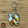 3D Printed Flareon Pokémon Keychain – Durable PLA Filament Accessory