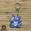 3D Printed Nidoking Pokémon Keychain – Durable PLA Filament Accessory