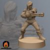 Star Wars Legion Shatterpoint Miniature Mini Cara Dune Mandalorian Mando 35mm