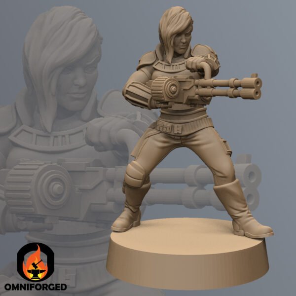 Star Wars Legion Shatterpoint Miniature Mini Cara Dune Mandalorian Mando 35mm