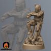 Star Wars Legion Shatterpoint Miniature Mini Mandalorian Jango Fett Proxy First Hunter Black Remnant