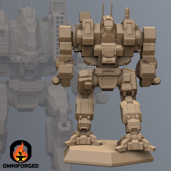 MMA0174 Back Grizzly Mech