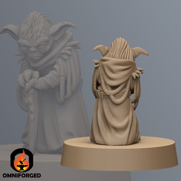 SKF0008 Thumb-Back-B Star Wars Legion Shatterpoint Miniature Mini Evil Yoda Skullforge