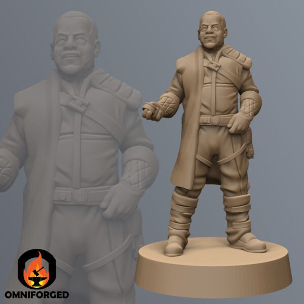 SKF0023 Thumb Star Wars Legion Shatterpoint Miniature Mini Greef Karga Guild Master Mandalorian SkullForge