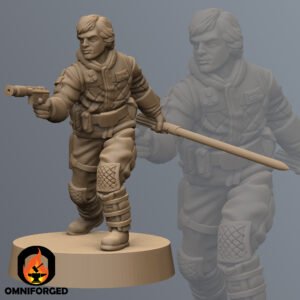 SKF0026 Thumb Star Wars Legion Shatterpoint Miniature Mini Luke Skywalker Hoth SkullForge