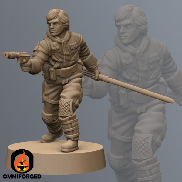 SKF0026 Thumb Star Wars Legion Shatterpoint Miniature Mini Luke Skywalker Hoth SkullForge