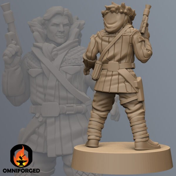 SKF0027 Back Han Solo Hoth