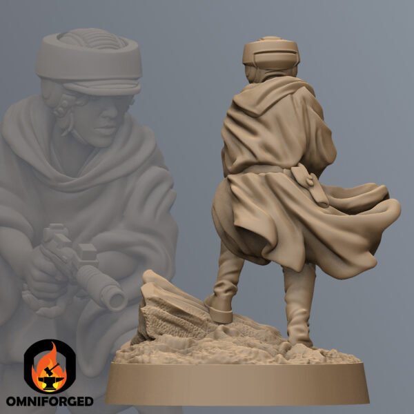 WAR0006 Thumb Back Star Wars Legion Shatterpoint Princess Leia Endor Rebels Miniature War Bear Studios