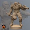 Star Wars Legion Shatterpoint Miniature Mini Rayvis Giant Warrior Black Remnant